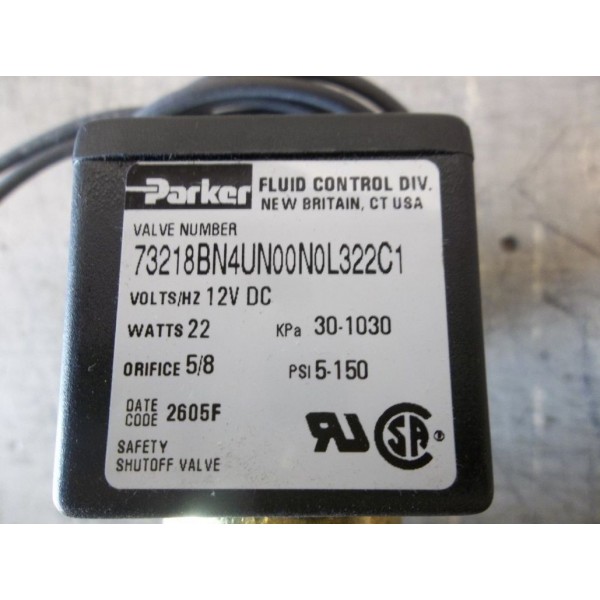 73218BN4UN00N0L322C1 2-Way Fluid Control Solenoid Valve