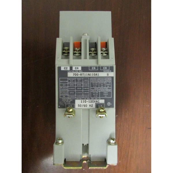 700 RT11N110A1 Type RT .05 - 120 Second Timing Relay