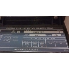 813S-VOA Line Voltage Monitor Relay w/Manual Reset Enclosure