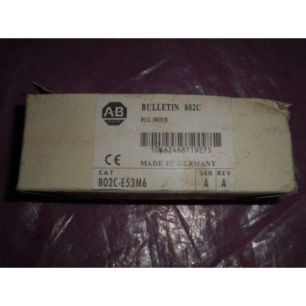 Pull Switch 802C-E53M6 Same Day Shipping Type 802C