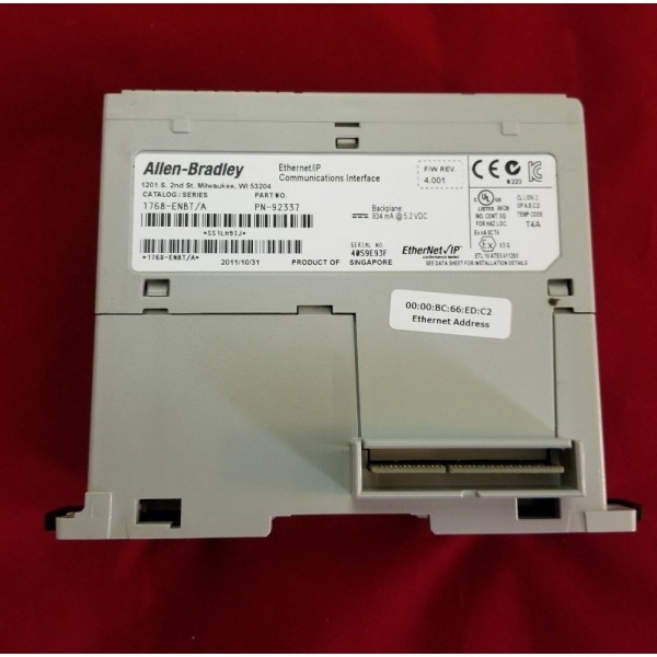Series A 2017 CompactLogix ENet/IP Bridge