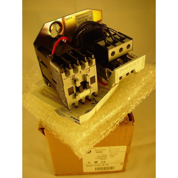 509-TOD-A1D Full Voltage Starter with Manual Reset 509-T0D-A1D