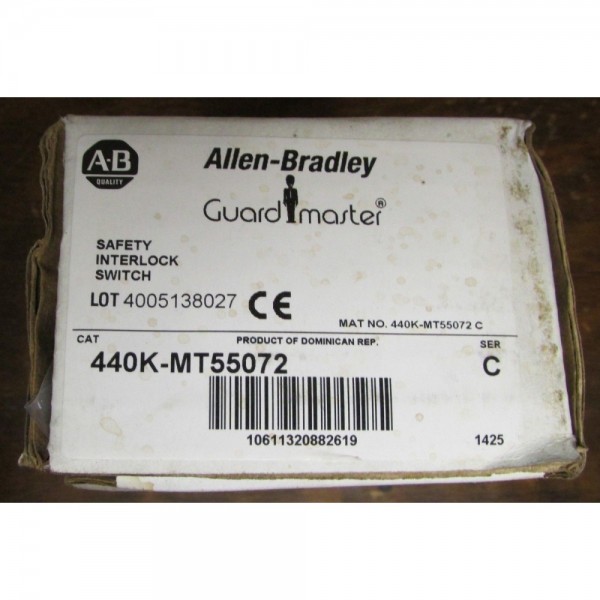 Guard Master 440K MT55072 Safety Interlock Switch