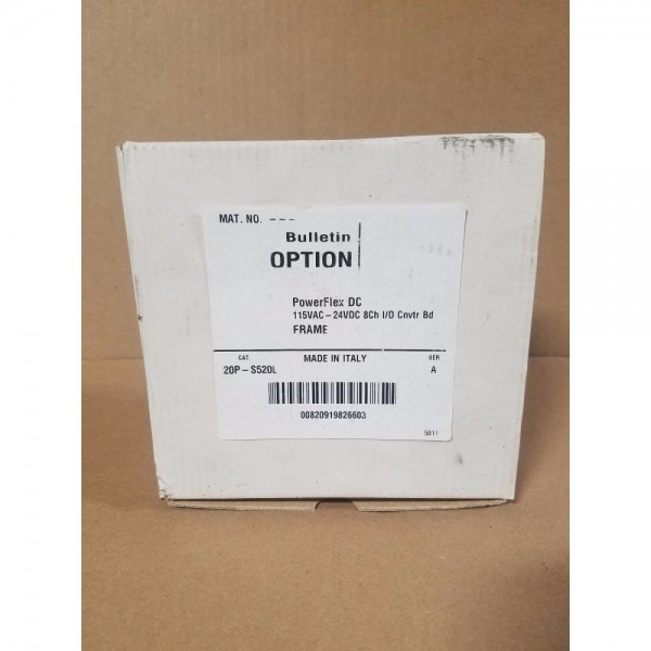 20P-S520L - 115VAC-24VDC 8Ch I/O Converter Board