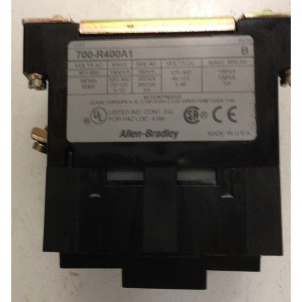 700-R400A1 Ser B NEW Electrically Held Relay