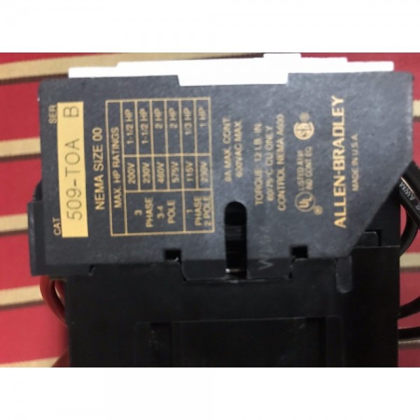 509-TOA B Nema size 00