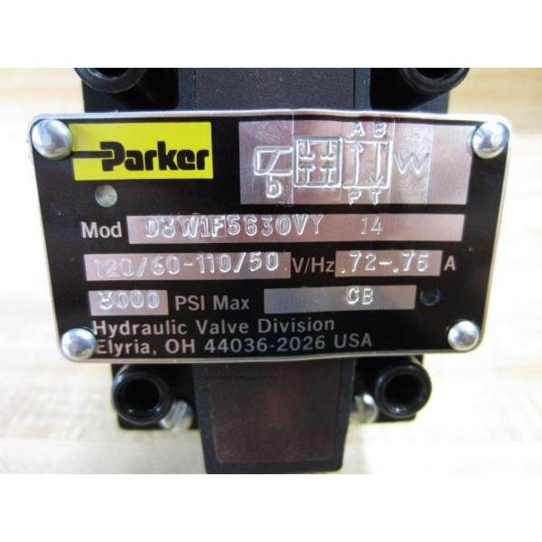 D3W1F5630VY Solenoid Valve