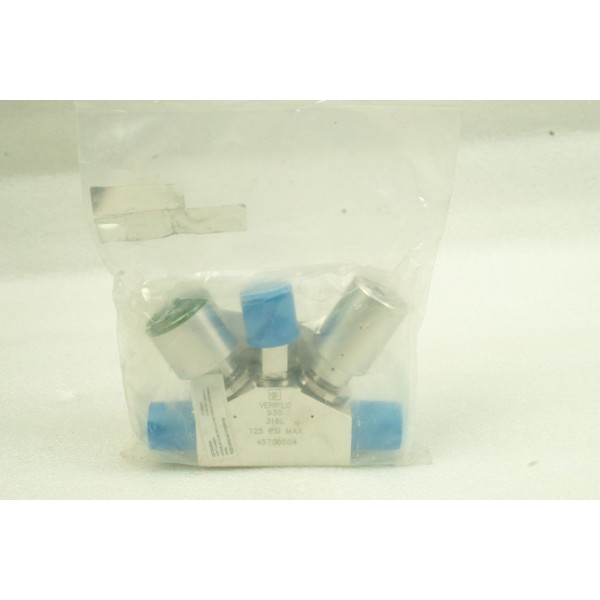 VERIFLOW VALVE 930Y2NO/NCFSFFFB 316L 45700504 NEW FREE SHIP
