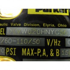 D1VW020HNYC56 Hydraulic Directional Control Valve
