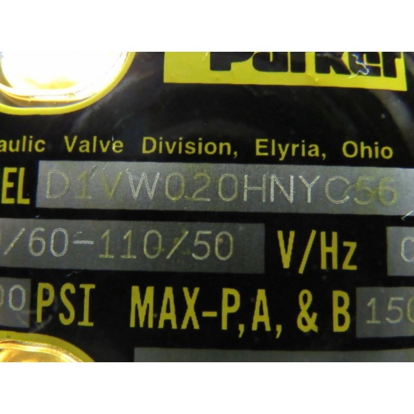 D1VW020HNYC56 Hydraulic Directional Control Valve