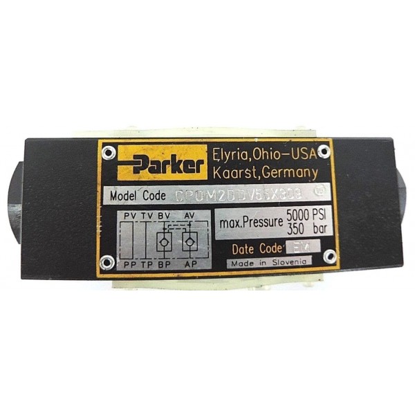 CPOM2DDV55X309 HYDRAULIC CHECK VALVE 350BAR, 5000PSI