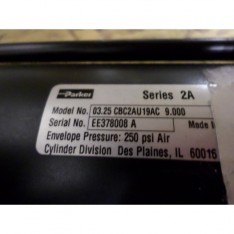 CBC2AU19AC Series 2A 03.25 9.000 Pneumatic Cylinder