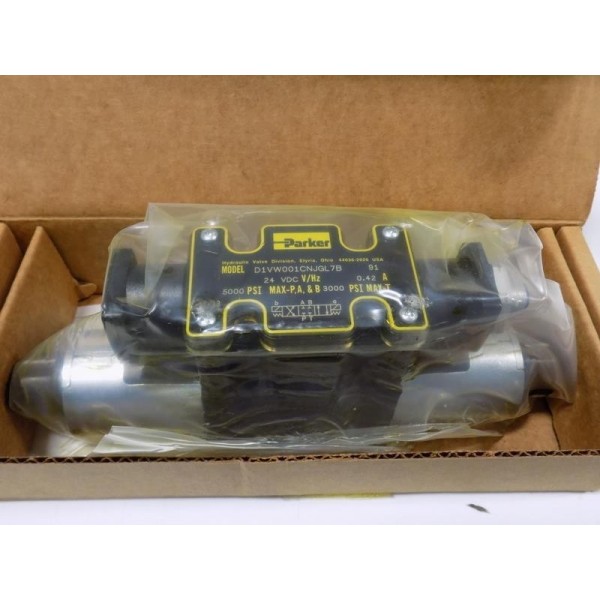 24VDC HYDRAULIC SOLENOID VALVE D1VW001CNJGL7B NIB