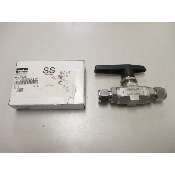 Stainless Ball Valve - 8A-B8LJ2-SSP