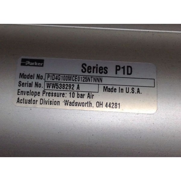 SER.P1D 10BAR PNEUMATIC CYLINDER NIB P1D4G100MCE0125NTNNN 101818