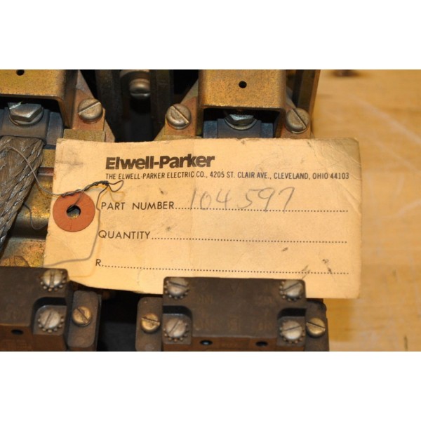 Elwell-Parker 104597 DC Lift Truck Contactor 72V 300Amp