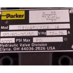 D3W4EVYC6 14 DIRECTIONAL CONTROL SOLENOID VALVE