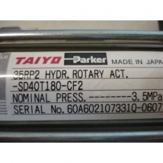 TAIYO 35RP2 HYDR. ROTARY ACT. SD40T180-CF2