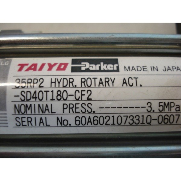TAIYO 35RP2 HYDR. ROTARY ACT. SD40T180-CF2