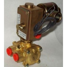 3/8 3 Way NC Brass Solenoid Valve XL3HVRX29 24VDC"