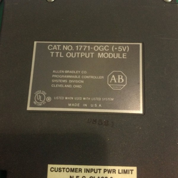 TTL Output Module 1771-OGC