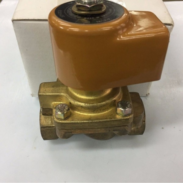 Lucifer E321H25 2-way NC Brass Solenoid Valve 1/2 220/240 V 60 Hz 40 bar"