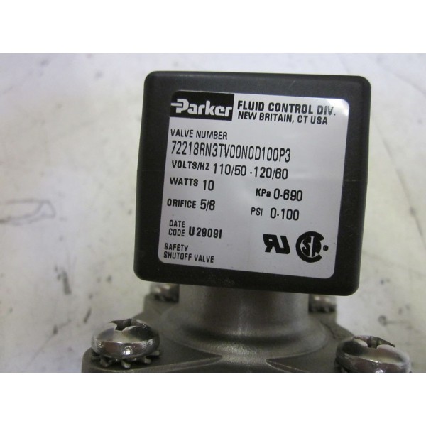 72218RN3TV00N0D100P3 VALVE 120V