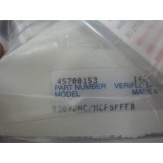 Veriflo valve 930Y2NC/NCFSFFFB, 45700153 P/N, 125 PSI max