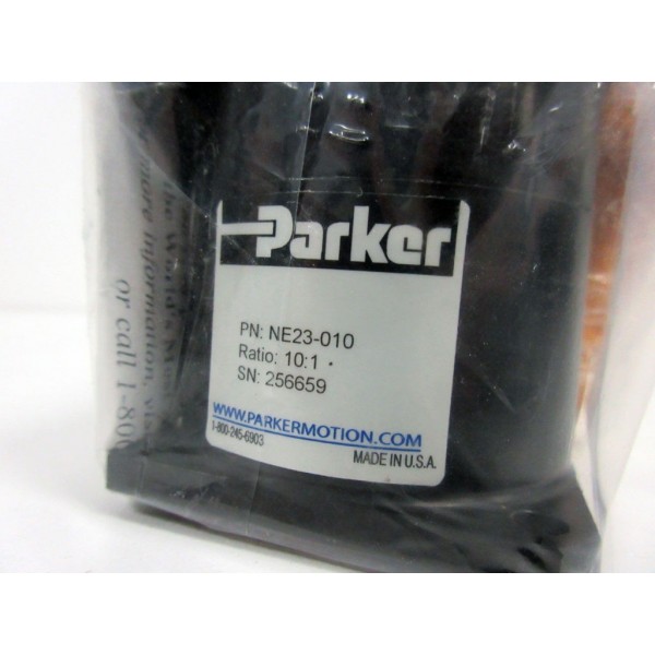 BAYSIDE NE23-010 NE SERIES INLINE GEARBOX, NEMA 23 FRAME SIZE, 10:1 RATIO