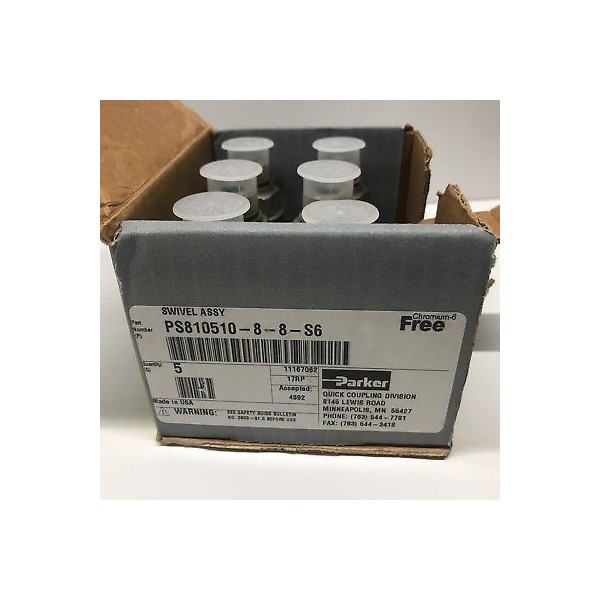 QUICK COUPLING SS SWIVELS PS810510-8-8