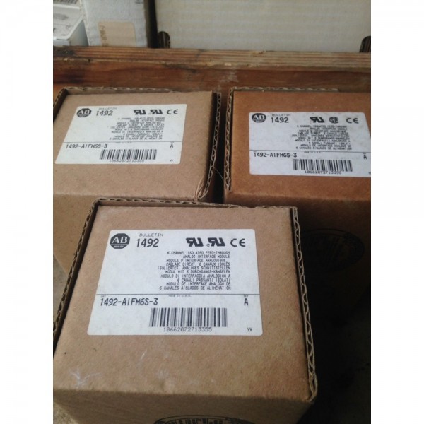 Qty 4 Allen-Bradley 1492-A1FM6S-3 Bulk Lot Of 4