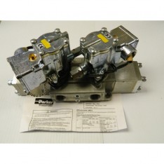 Schrader Bellows Double Solenoid Valve L6256922553 3/4 NPT"