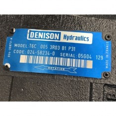 Denison Parker T6C 005 3R03 B1 P31 Single Vane Hydraulic Rotary Pump (H1)