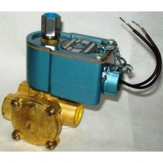 Skinner 1/2 3 Way NO Brass Solenoid Valve L5LX3 120/60"