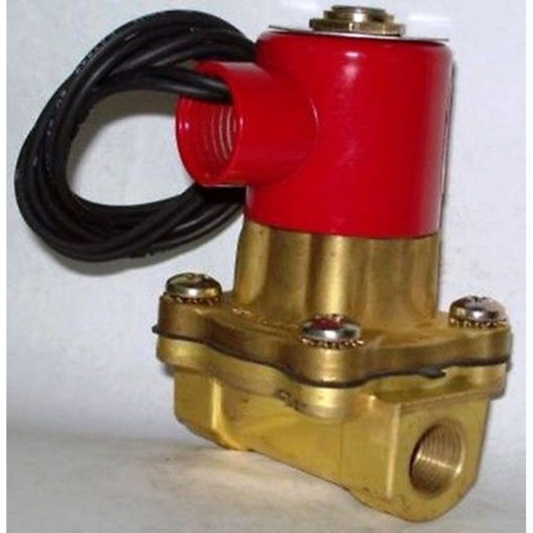 Skinner Lancer 3/8 NC Brass Solenoid Valve 2LB26L110 24VDC"