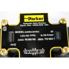 Solenoid valve 1500psi 0.79Amps 120V D3W1CNYK4