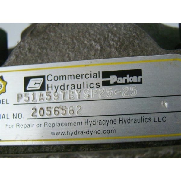 HYDRAULIC PUMP MODEL P51A597BYSP25-25