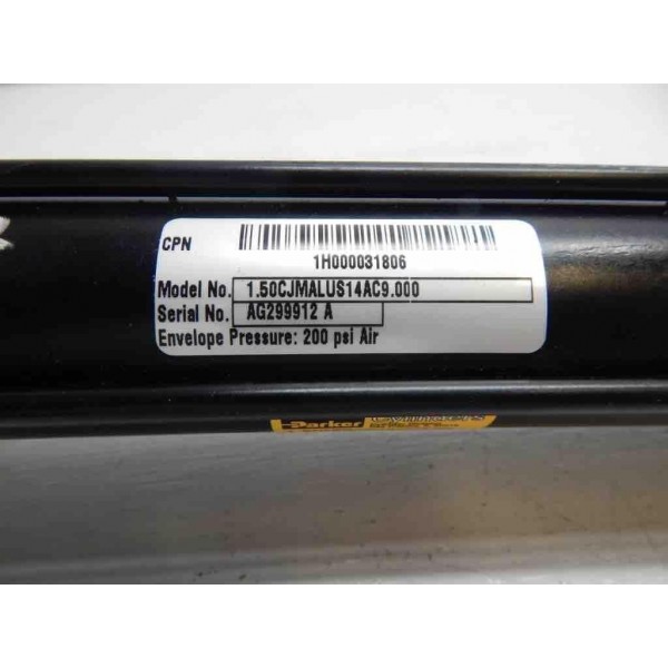 Pneumatic Cylinder ?Model 1.50CJMALUS14AC9.00 1.5 X 9