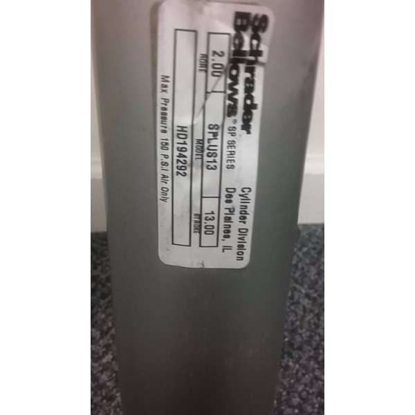 Alum Air Cylinders Piston Rod SPLUS13 HD194292, 2 Bore - 13 Stroke