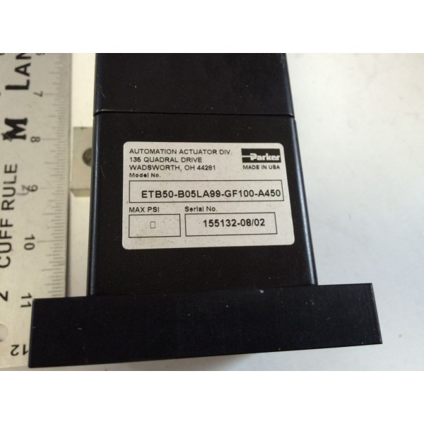 ETB50-B05LA99-GF100-A450 LINEAR ACTUATOR, 50mm MODEL GG