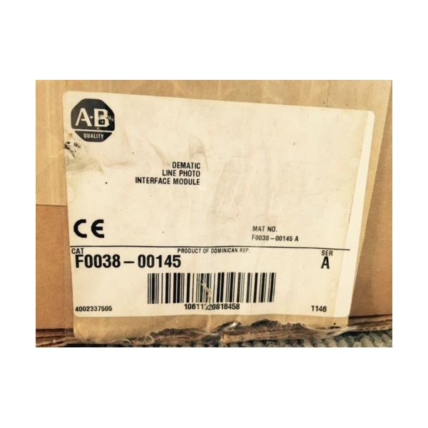 Dematic Line Photo Interface Module F003800145 *NEW Factory Seal*