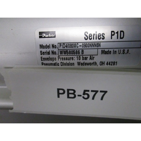 PNEUMATICS P1D4/080MC-0900NNN6N CYLINDER ROD LOCK NEW OLD STOCK