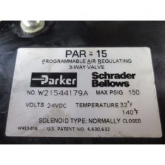 Programmable Air Regulating 3-Way Valve W21544179A _ Par 15 Max _PSIG 150