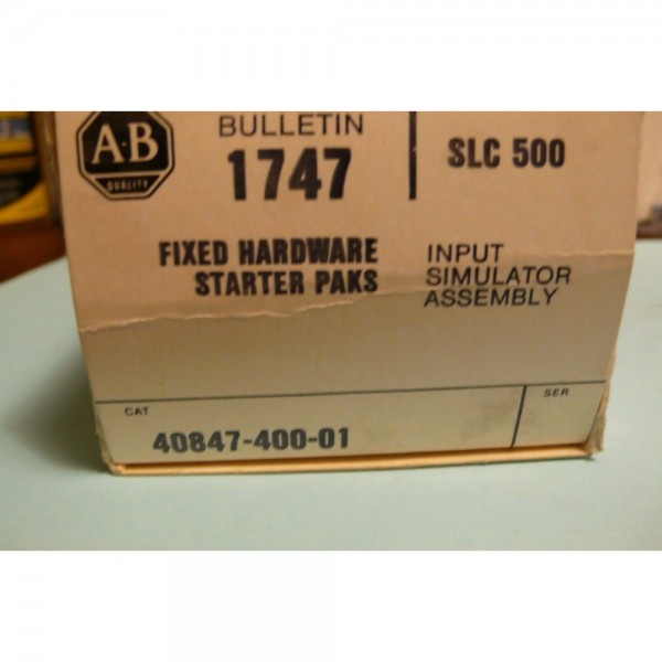 1747 INPUT SIMULATOR ASSEMBLY 40847-400-01