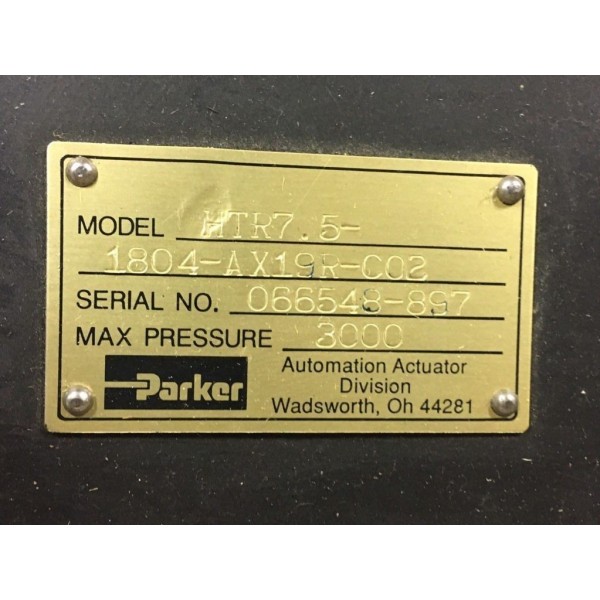 HTR7.5-1804-AX19R-C02 HYDRAULIC ACTUATOR