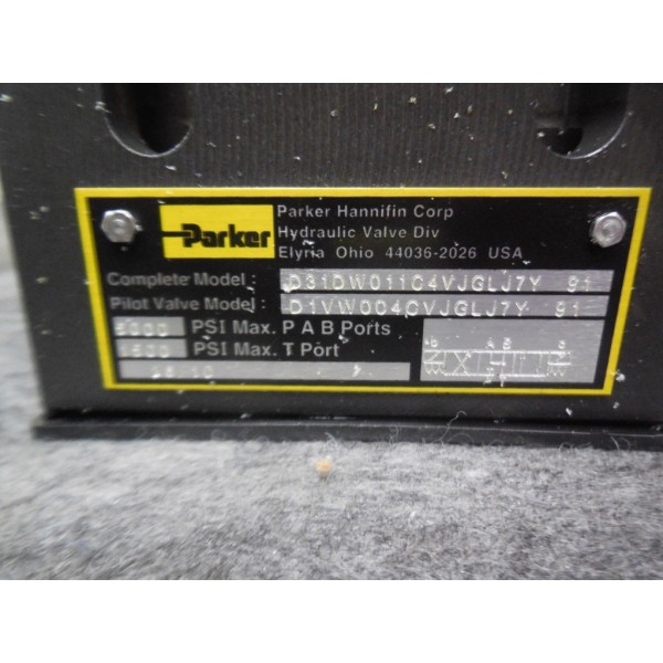 DIRECTIONAL CONTROL VALVE D31DW011C4VJGLJ7Y-91