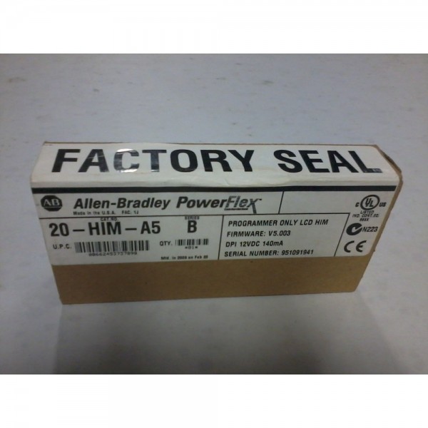 20-HIM-A5 B" Powerflex Programmer HIM SEALED NEW"
