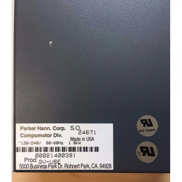 Compumotor GV Servo Drive GV-U6E 120/240V 50/60Hz NEW