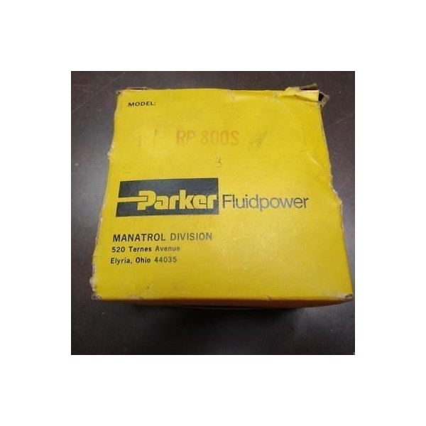 PARKER RP800S / RP-800S VALVE