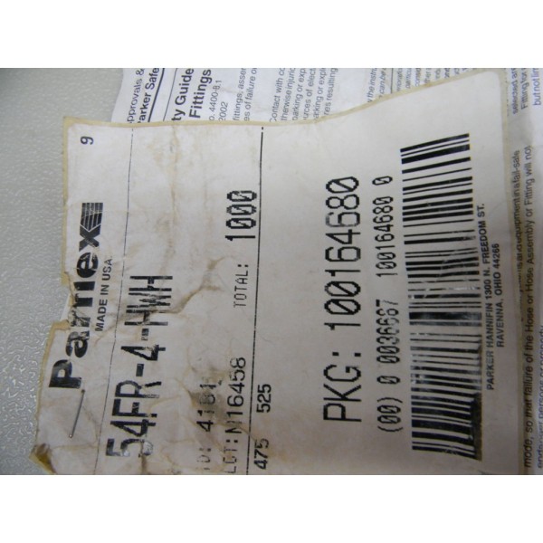 PARFLEX TUBING 54FR-4-HWH